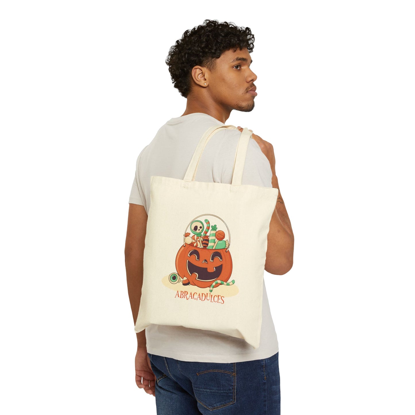 Bolsa de calabaza de Halloween, bolsa de dulces.