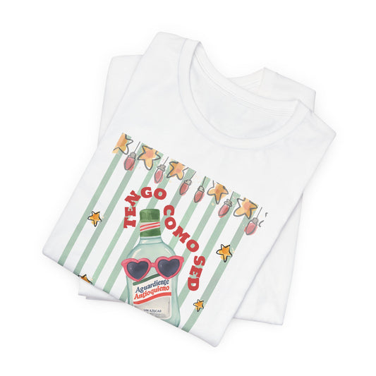 Divertida camisa "Tengo como Sed" - Unisex Jersey Short Sleeve Shirt