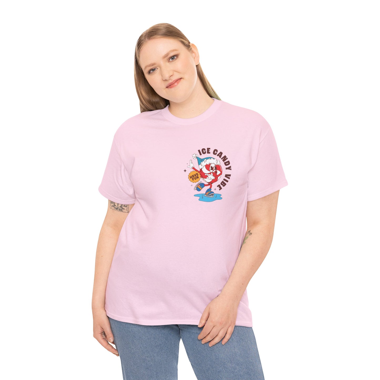 Ice Cream Adventure Unisex Heavy Cotton Tee