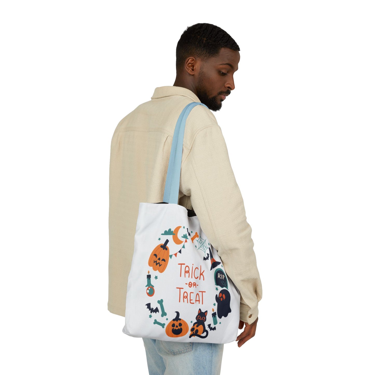 Tote Bag de Halloween – Ideal para Trick or Treat 🎃