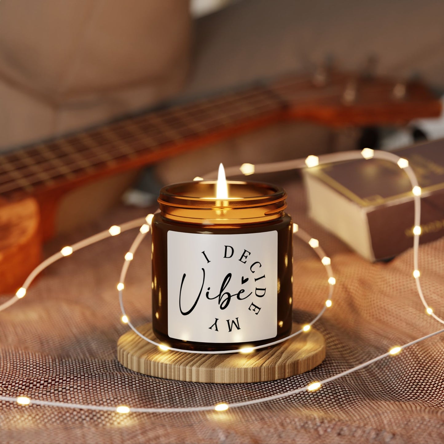 Vela de soja perfumada Vibe