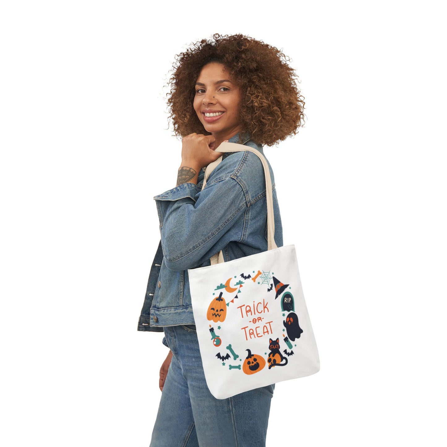 Tote Bag de Halloween – Ideal para Trick or Treat 🎃