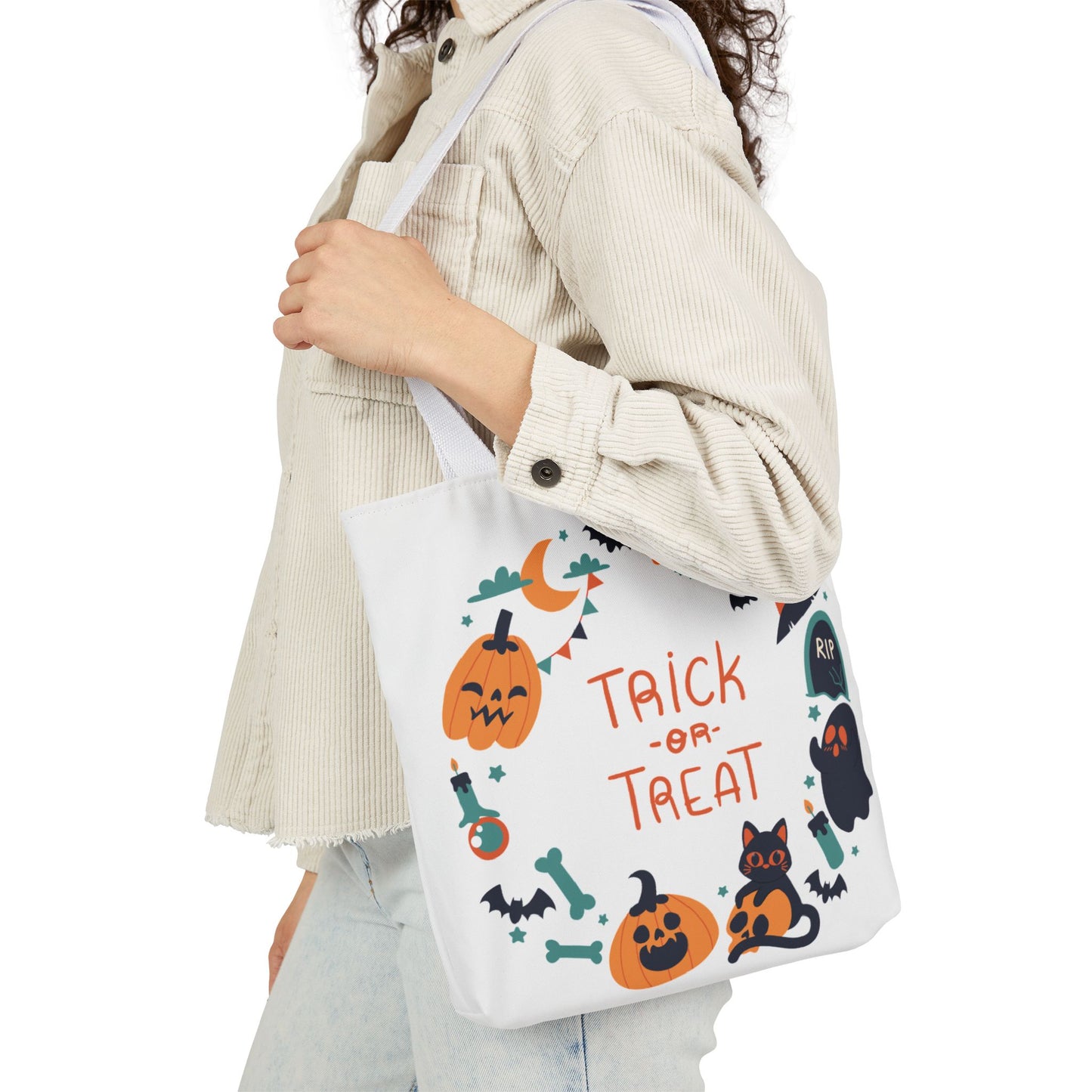 Tote Bag de Halloween – Ideal para Trick or Treat 🎃