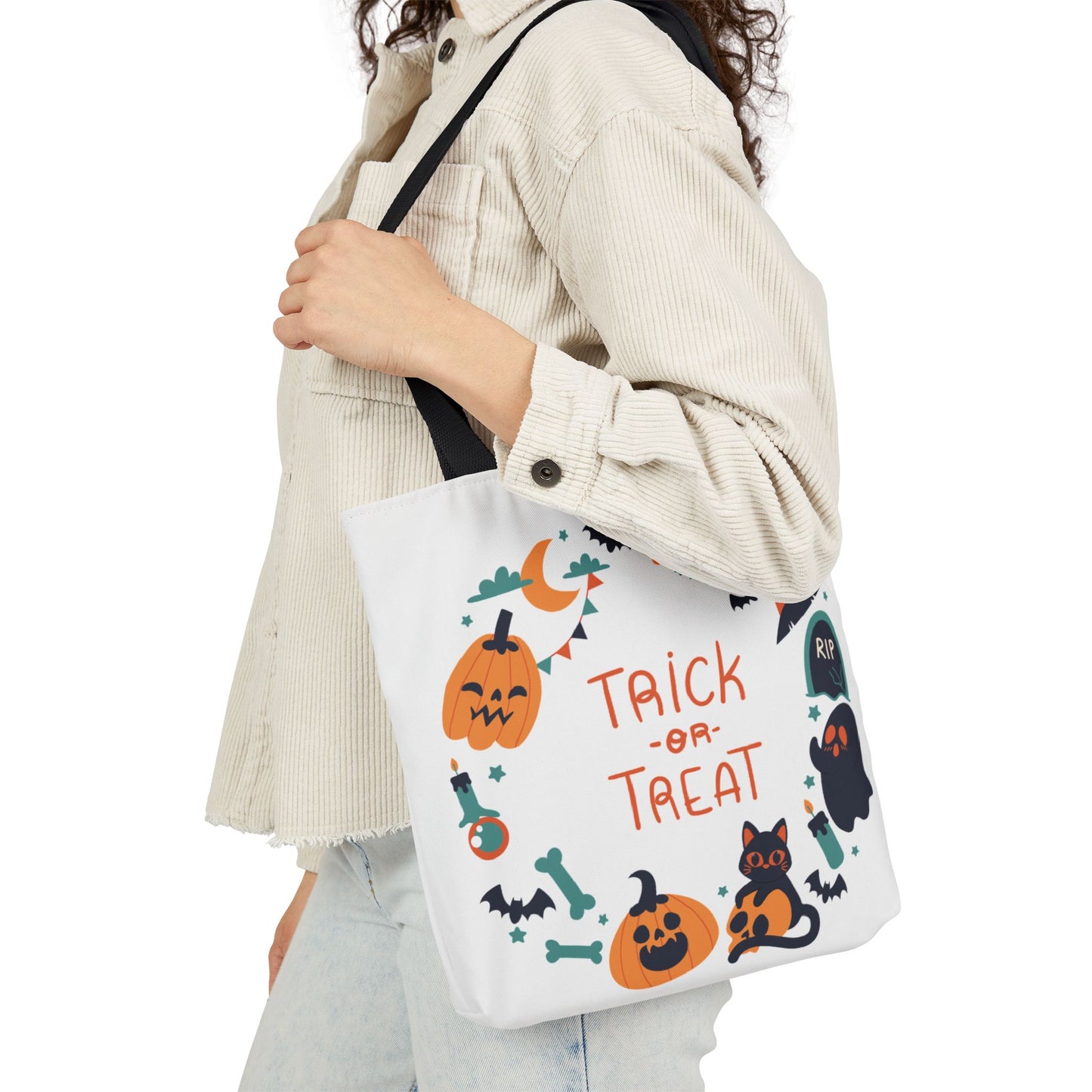 Tote Bag de Halloween – Ideal para Trick or Treat 🎃