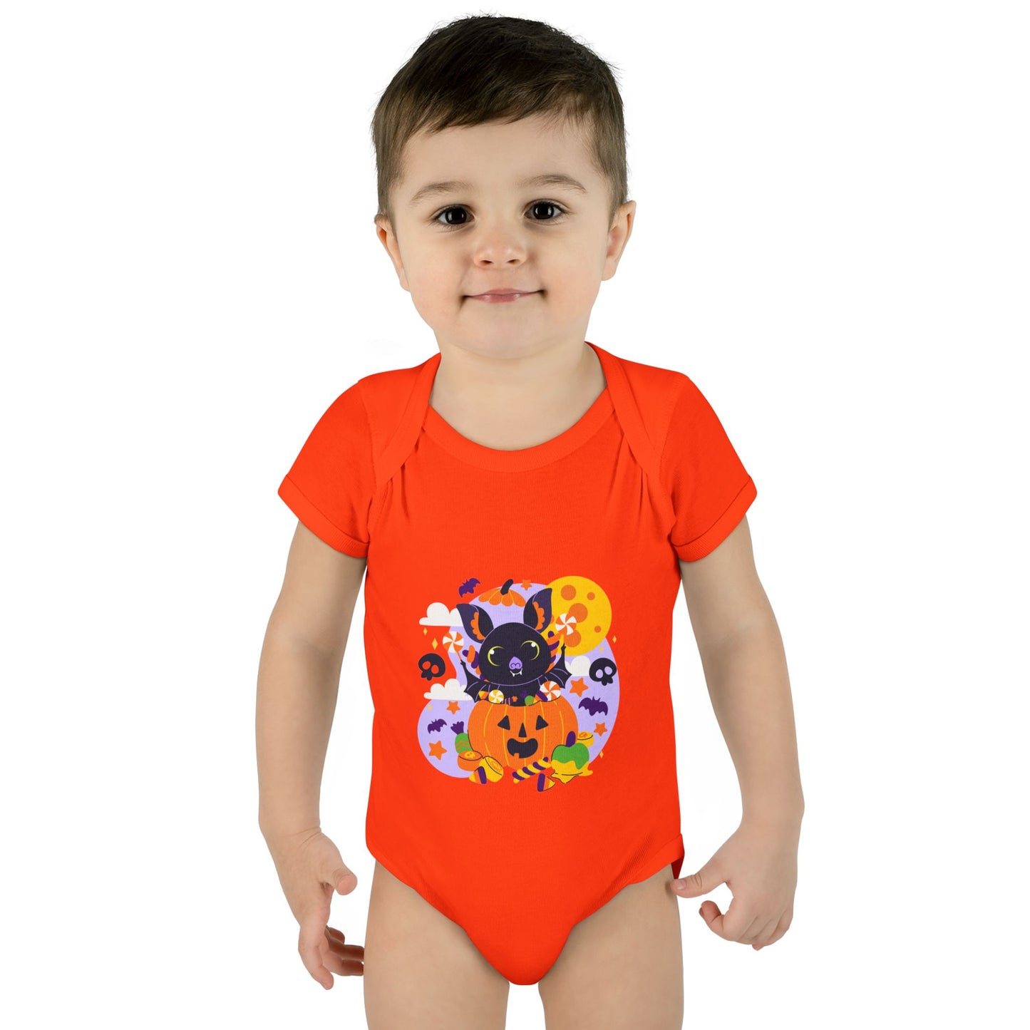 Adorable Bodysuit de Halloween para bebe