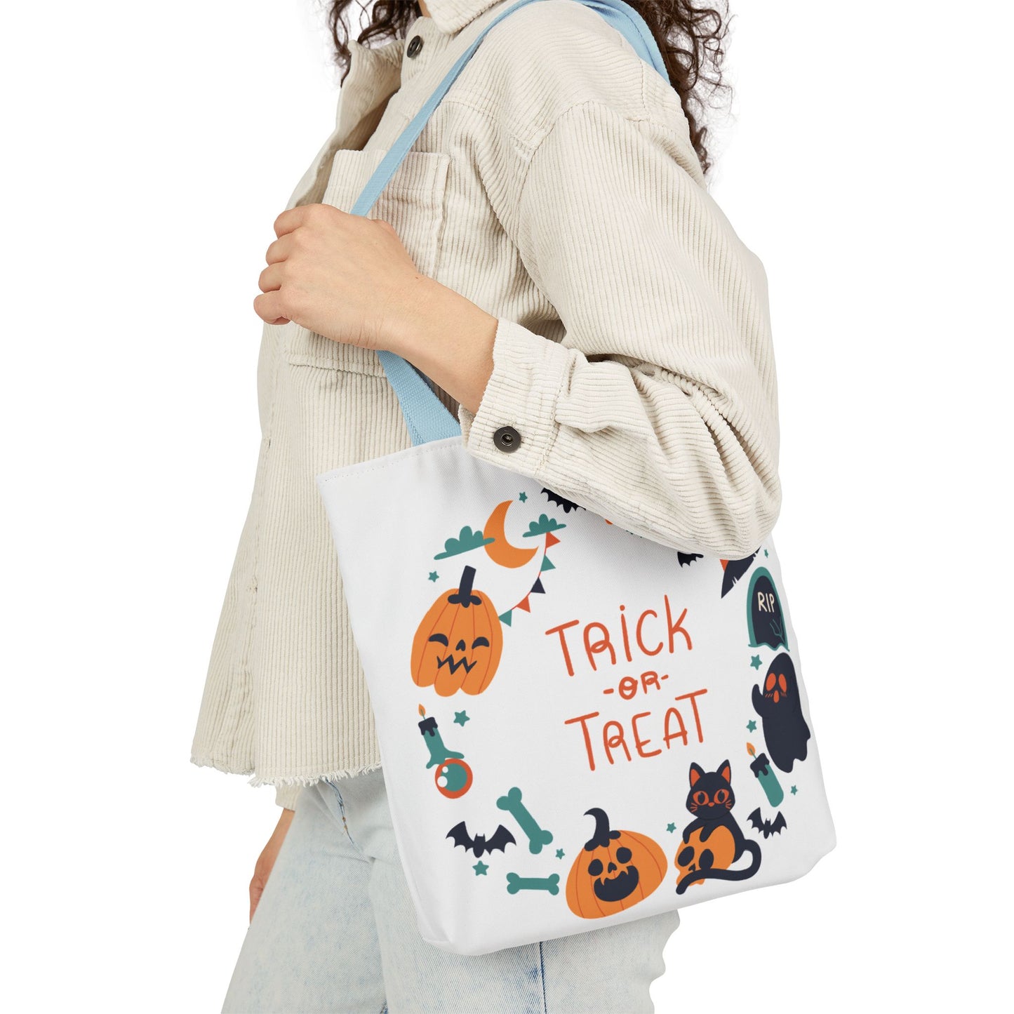 Tote Bag de Halloween – Ideal para Trick or Treat 🎃