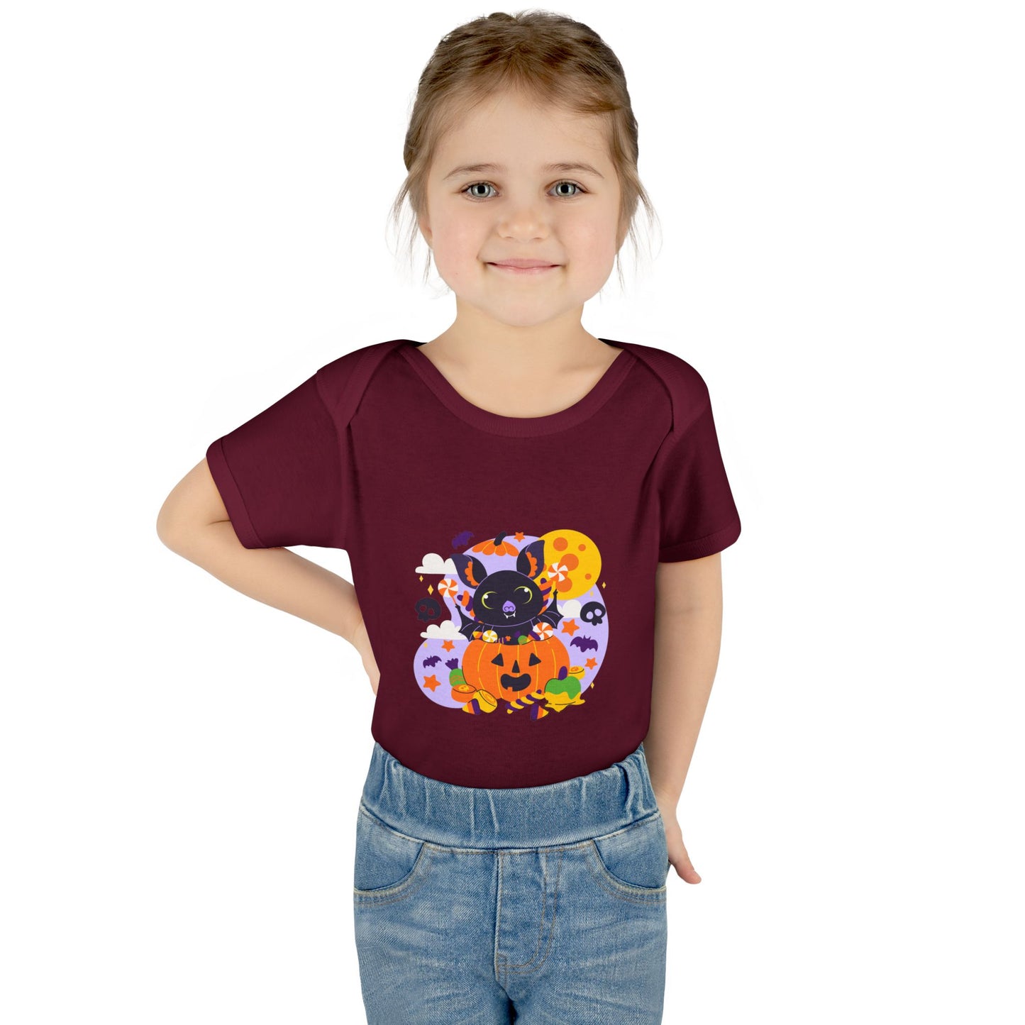 Adorable Bodysuit de Halloween para bebe