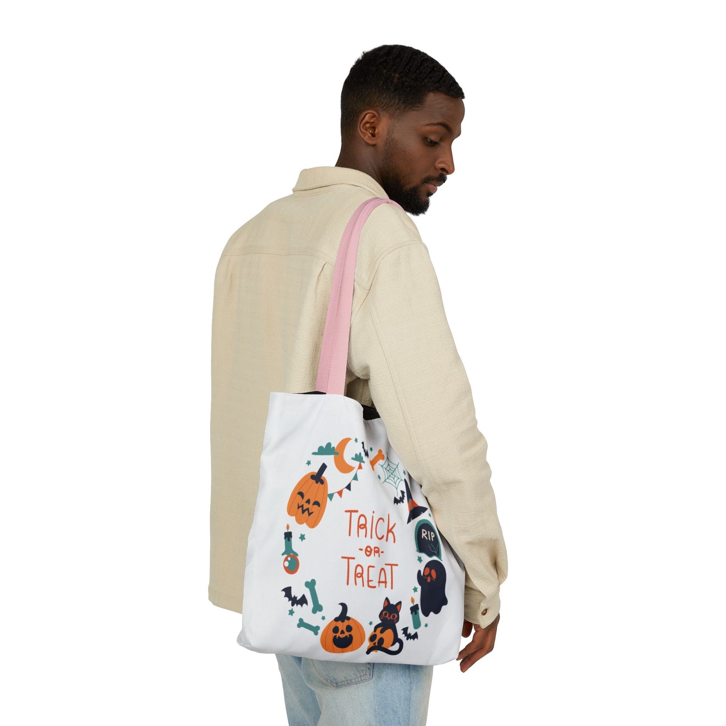 Tote Bag de Halloween – Ideal para Trick or Treat 🎃