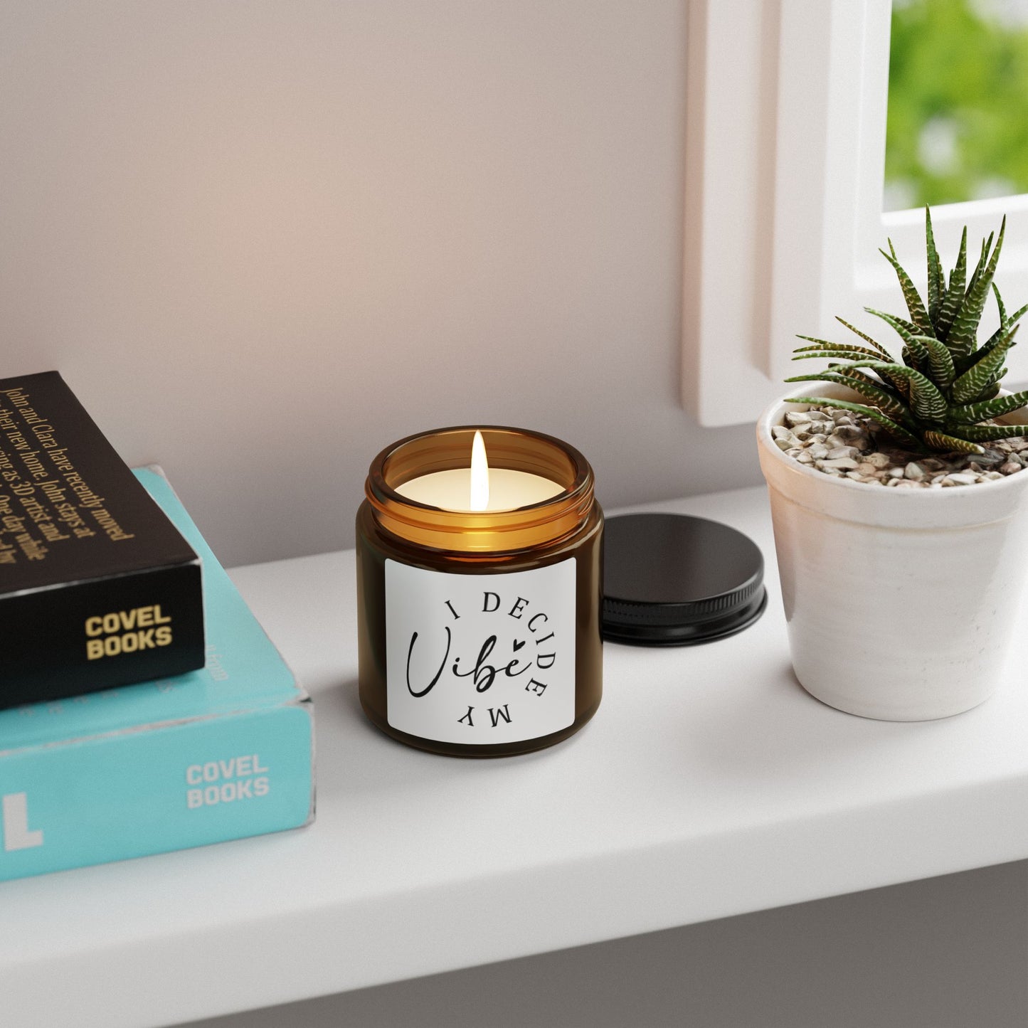 Vela de soja perfumada Vibe