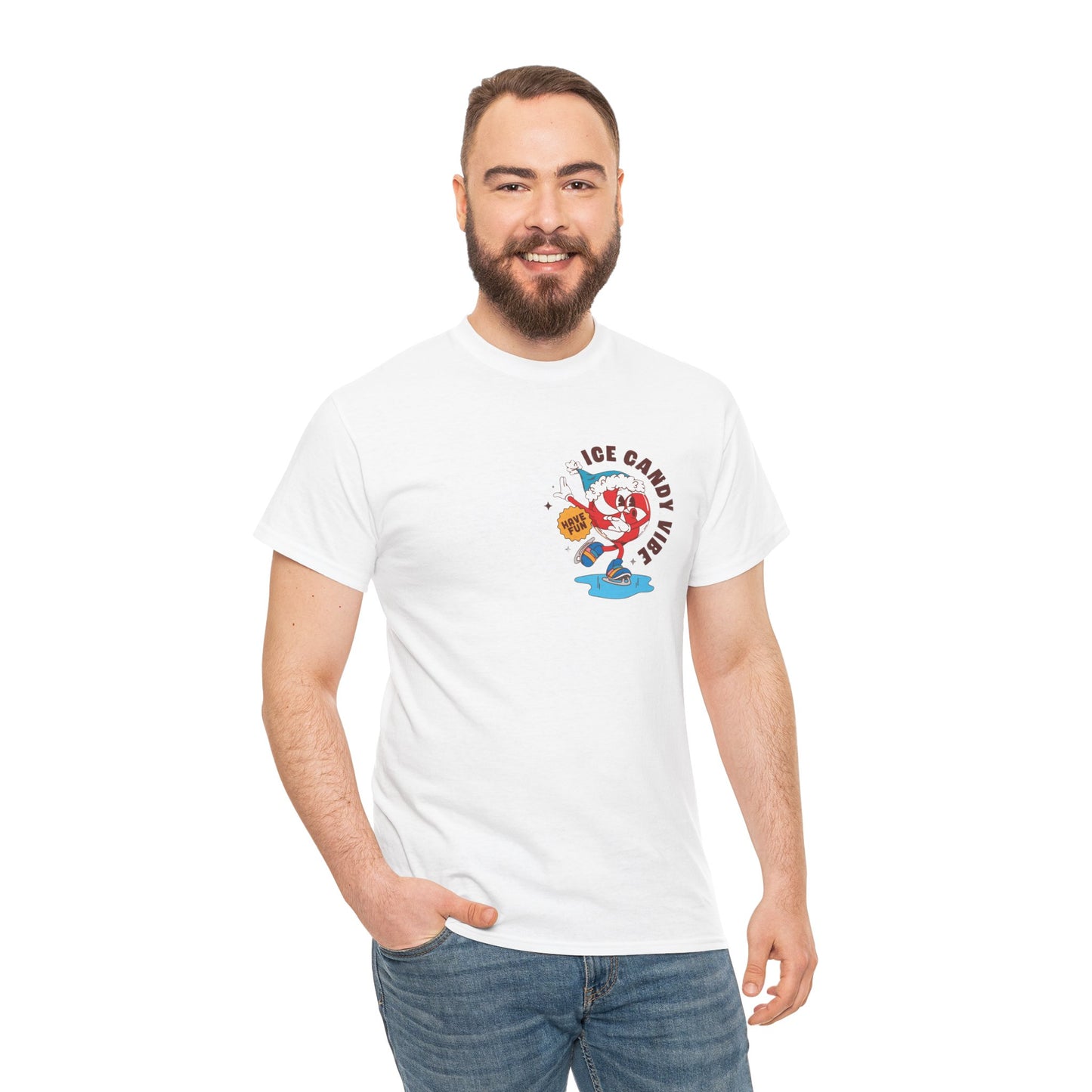 Ice Cream Adventure Unisex Heavy Cotton Tee