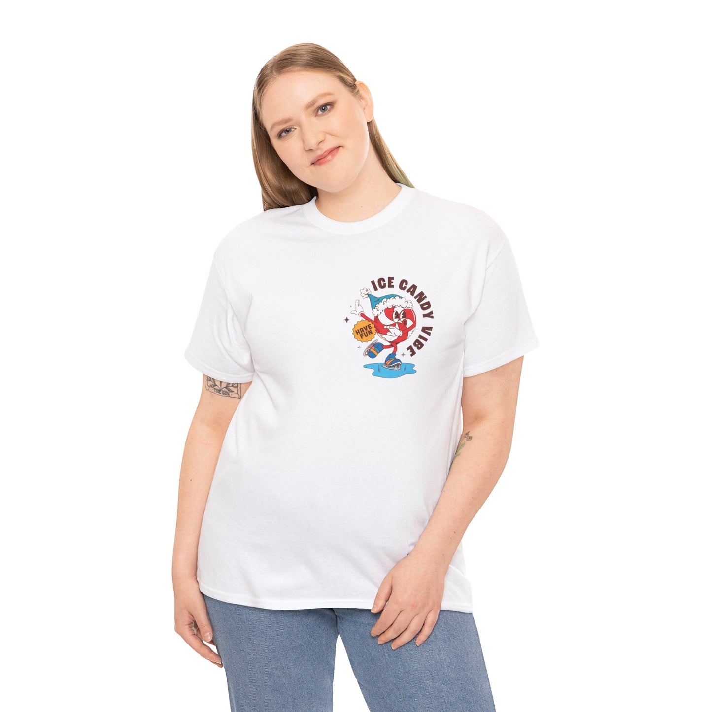 Ice Cream Adventure Unisex Heavy Cotton Tee