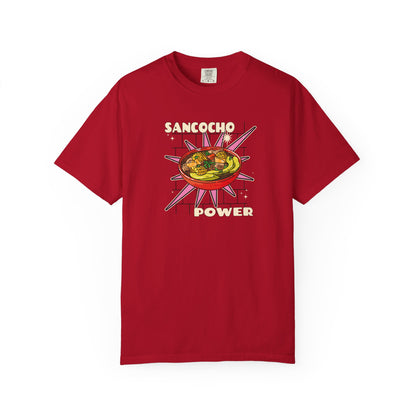 Sancocho Power Colombia Unisex T-Shirt - Vibrant and Fun Culinary Wear