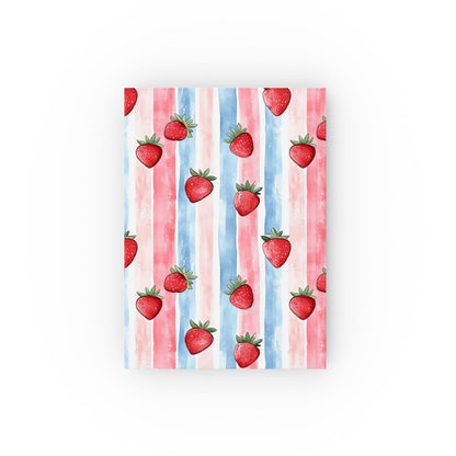 Diario de tapa dura Strawberry Garden