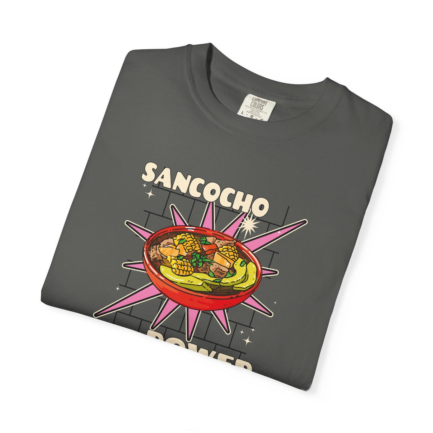 Sancocho Power Colombia Unisex T-Shirt - Vibrant and Fun Culinary Wear