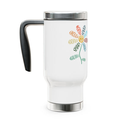 Taza de viaje inspiradora