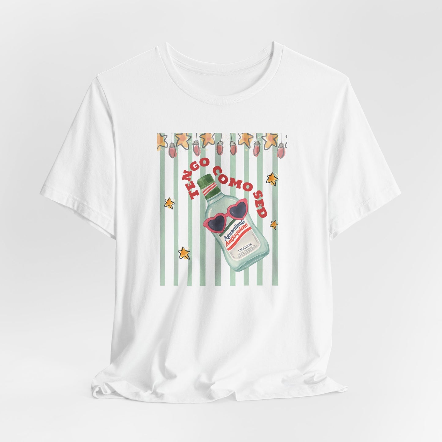 Divertida camisa "Tengo como Sed" - Unisex Jersey Short Sleeve Shirt