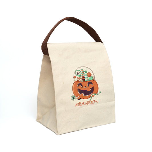 Bolsa de lona para almuerzo de Halloween.