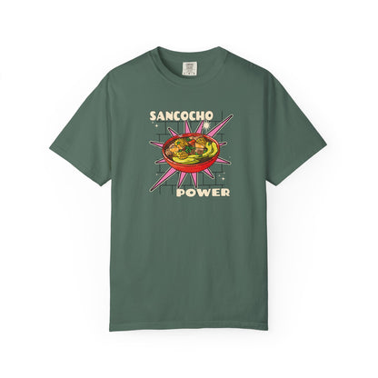 Sancocho Power Colombia Unisex T-Shirt - Vibrant and Fun Culinary Wear
