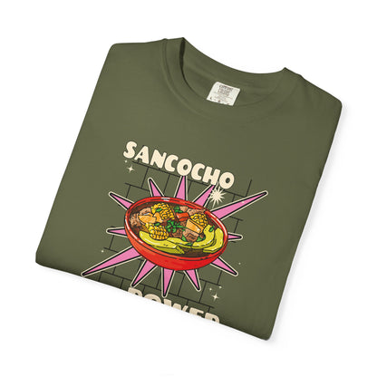 Sancocho Power Colombia Unisex T-Shirt - Vibrant and Fun Culinary Wear