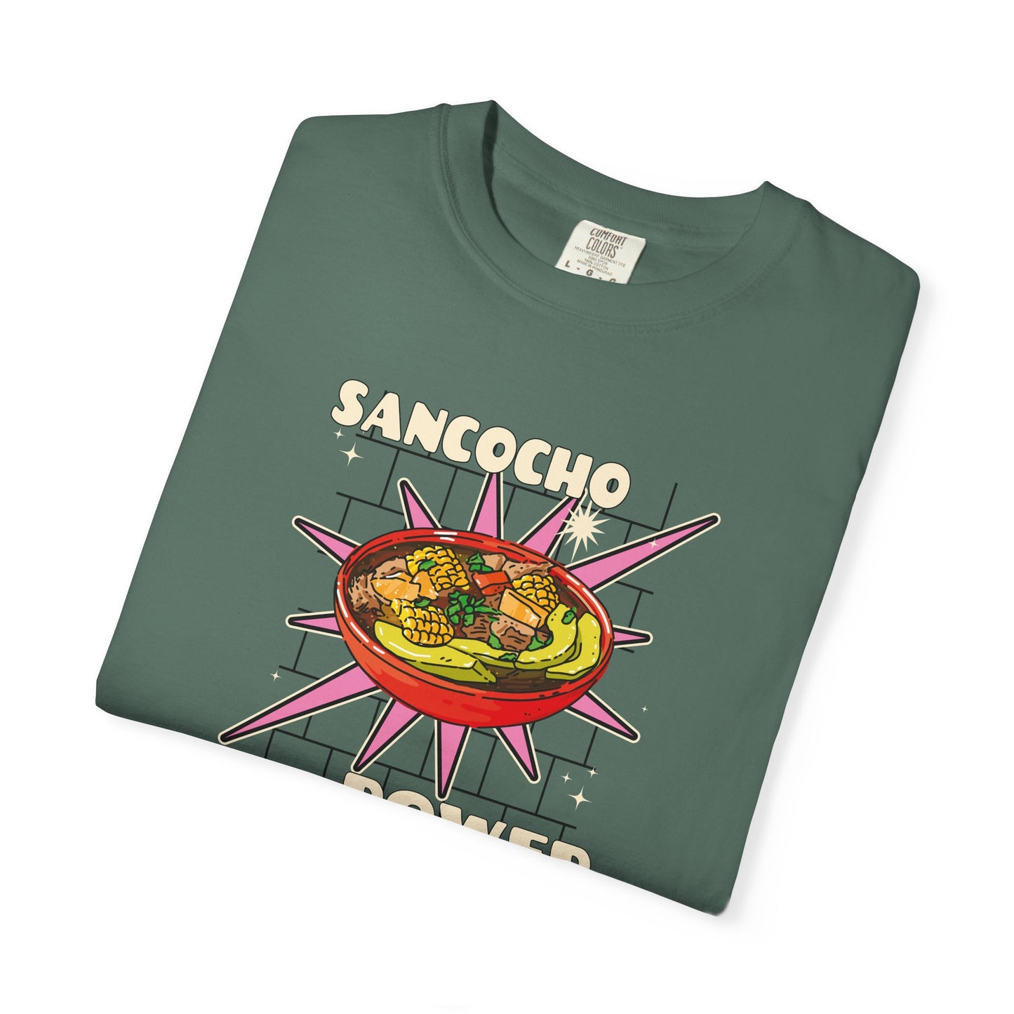 Sancocho Power Colombia Unisex T-Shirt - Vibrant and Fun Culinary Wear