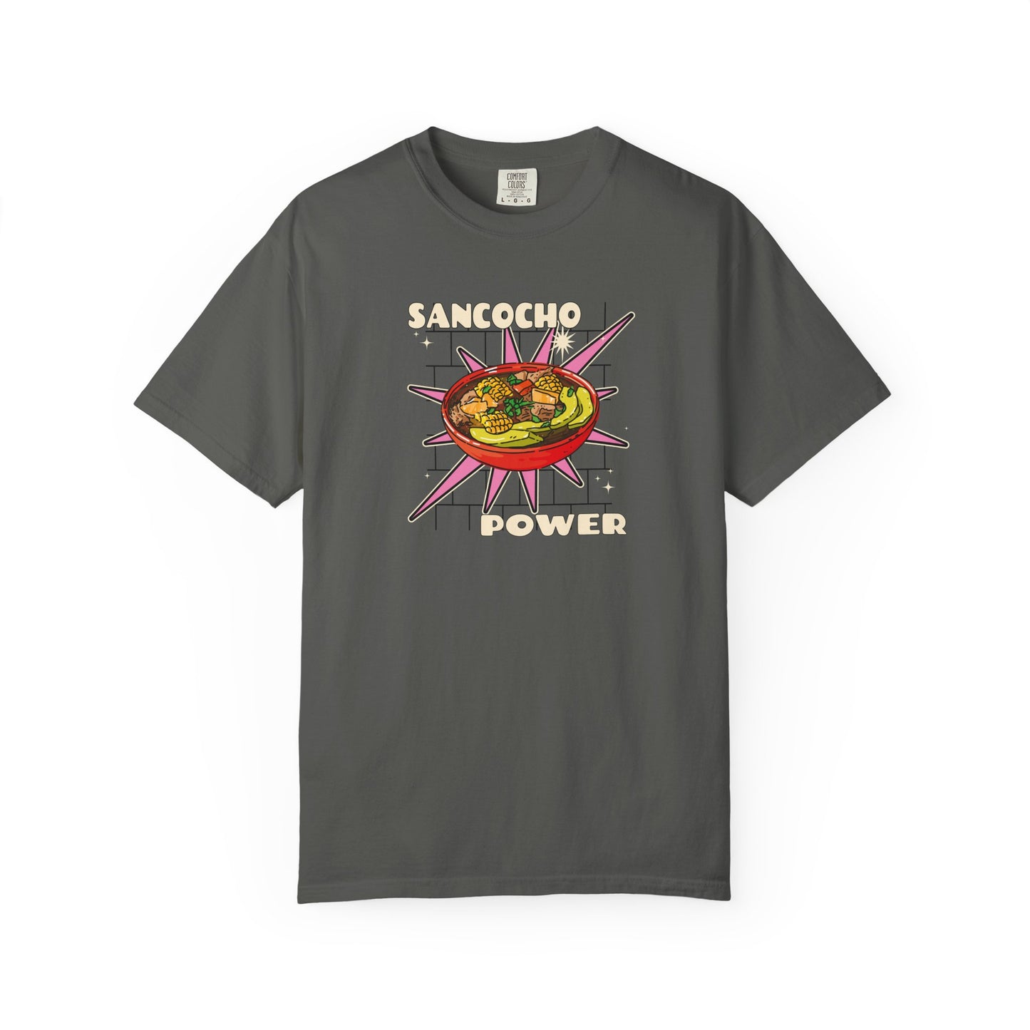 Sancocho Power Colombia Unisex T-Shirt - Vibrant and Fun Culinary Wear
