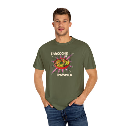 Sancocho Power Colombia Unisex T-Shirt - Vibrant and Fun Culinary Wear