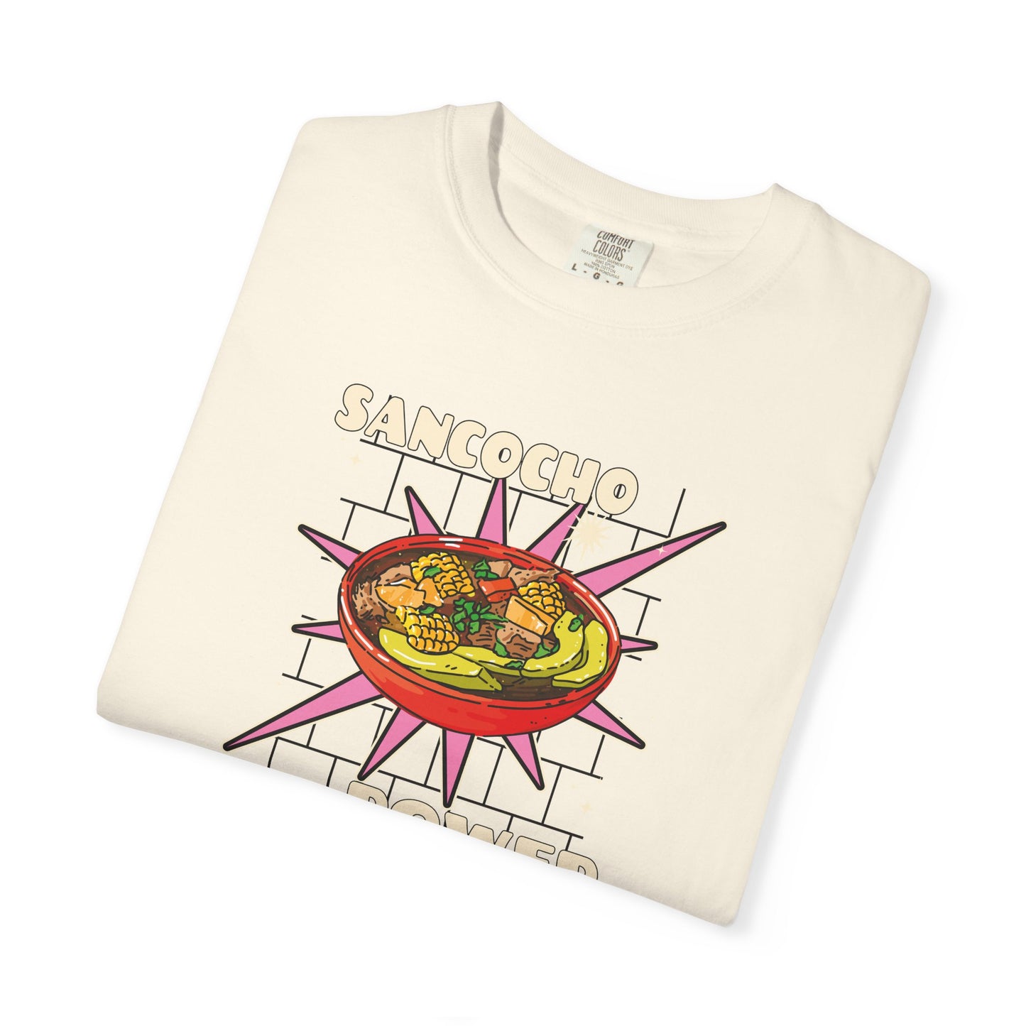 Sancocho Power Colombia Unisex T-Shirt - Vibrant and Fun Culinary Wear