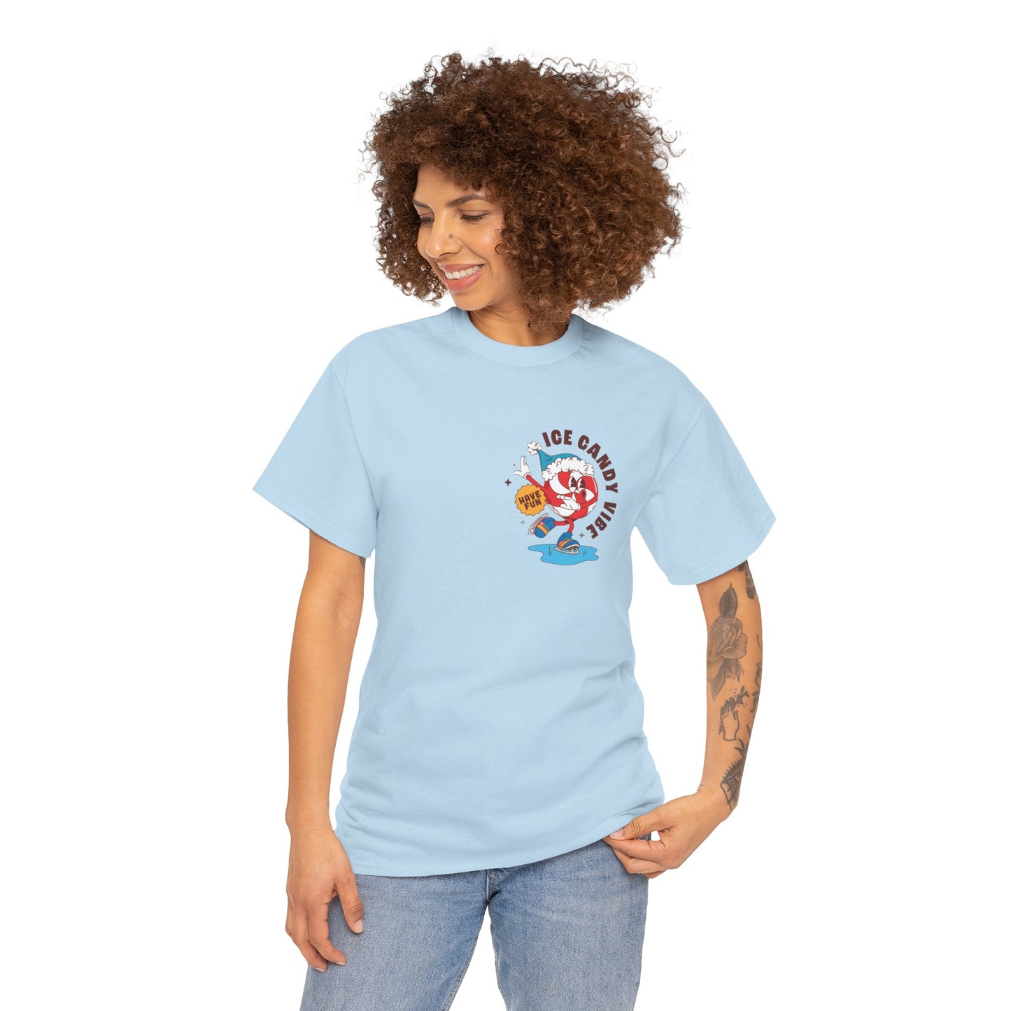 Ice Cream Adventure Unisex Heavy Cotton Tee