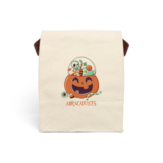 Bolsa de lona para almuerzo de Halloween.