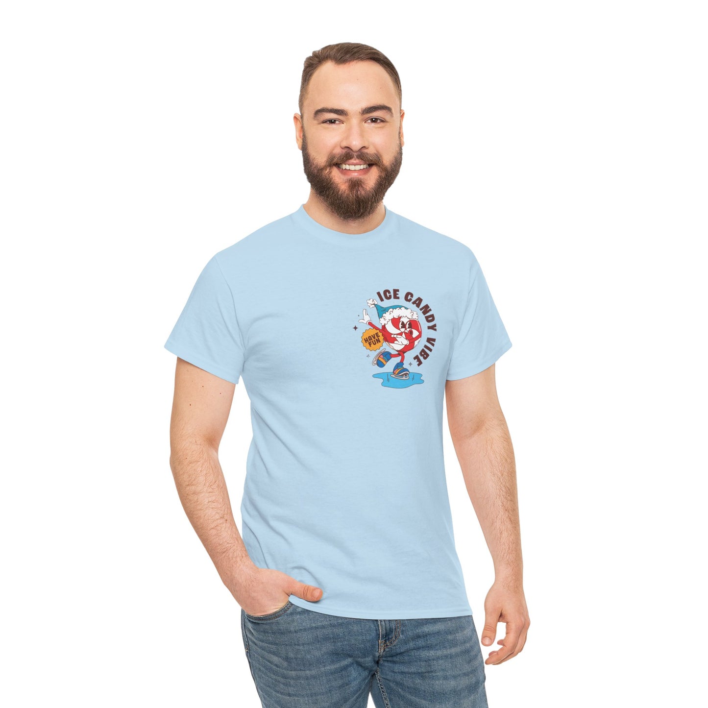 Ice Cream Adventure Unisex Heavy Cotton Tee