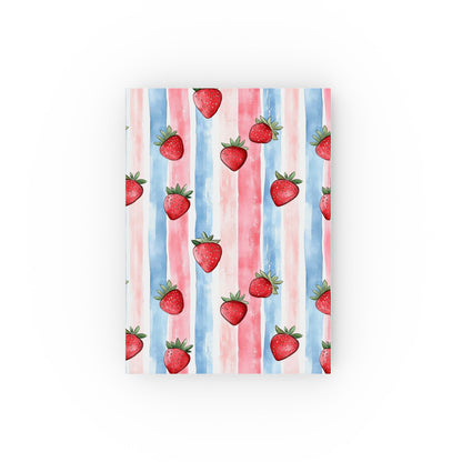 Diario de tapa dura Strawberry Garden