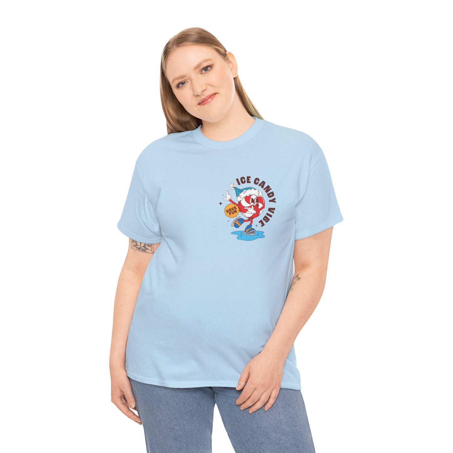 Ice Cream Adventure Unisex Heavy Cotton Tee