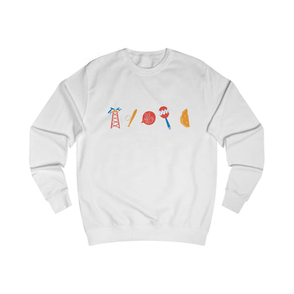 Playful Maracaibo que molleja Icons Unisex Sweatshirt