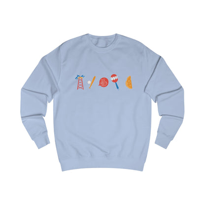 Playful Maracaibo que molleja Icons Unisex Sweatshirt