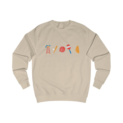 Playful Maracaibo que molleja Icons Unisex Sweatshirt