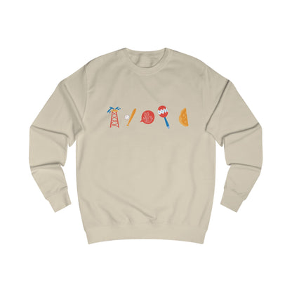 Playful Maracaibo que molleja Icons Unisex Sweatshirt