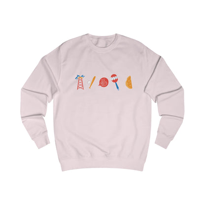 Playful Maracaibo que molleja Icons Unisex Sweatshirt