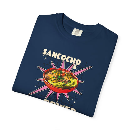 Sancocho Power Colombia Unisex T-Shirt - Vibrant and Fun Culinary Wear