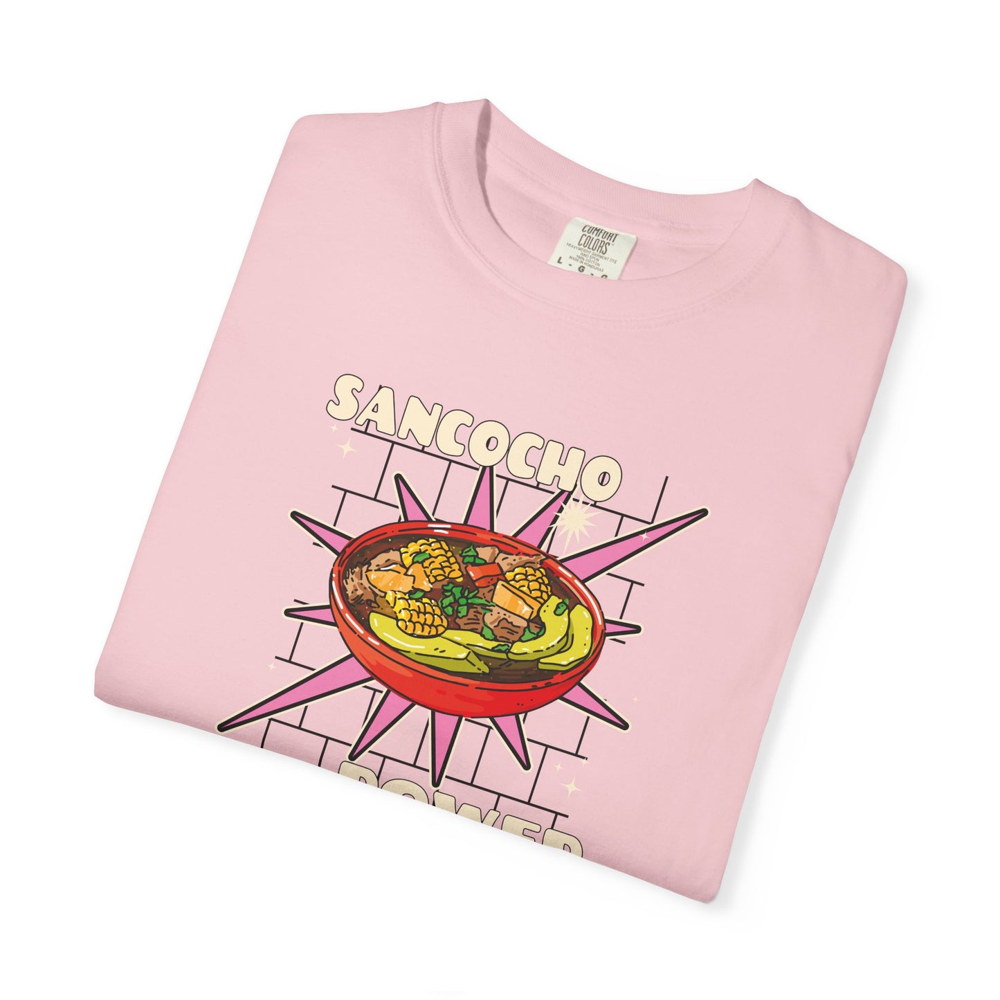 Sancocho Power Colombia Unisex T-Shirt - Vibrant and Fun Culinary Wear